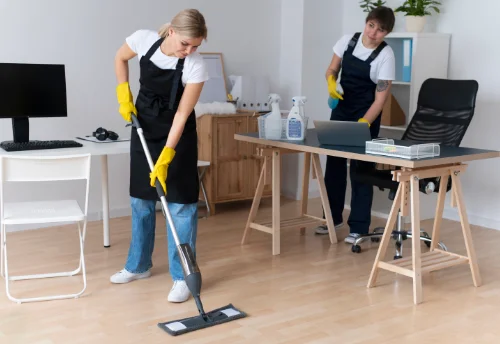 Nettoyage de bureau professionnel à Pontaubault